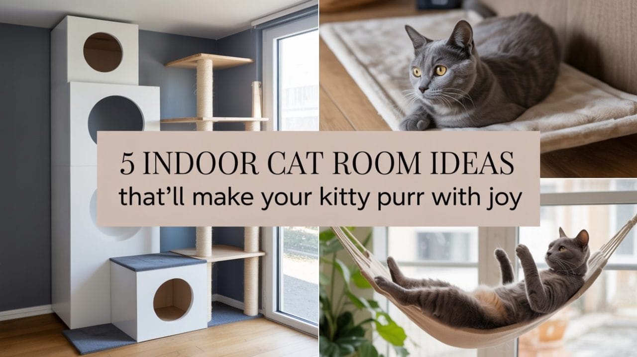 5 Indoor Cat Room Ideas That’ll Make Your Kitty Purr with Joy