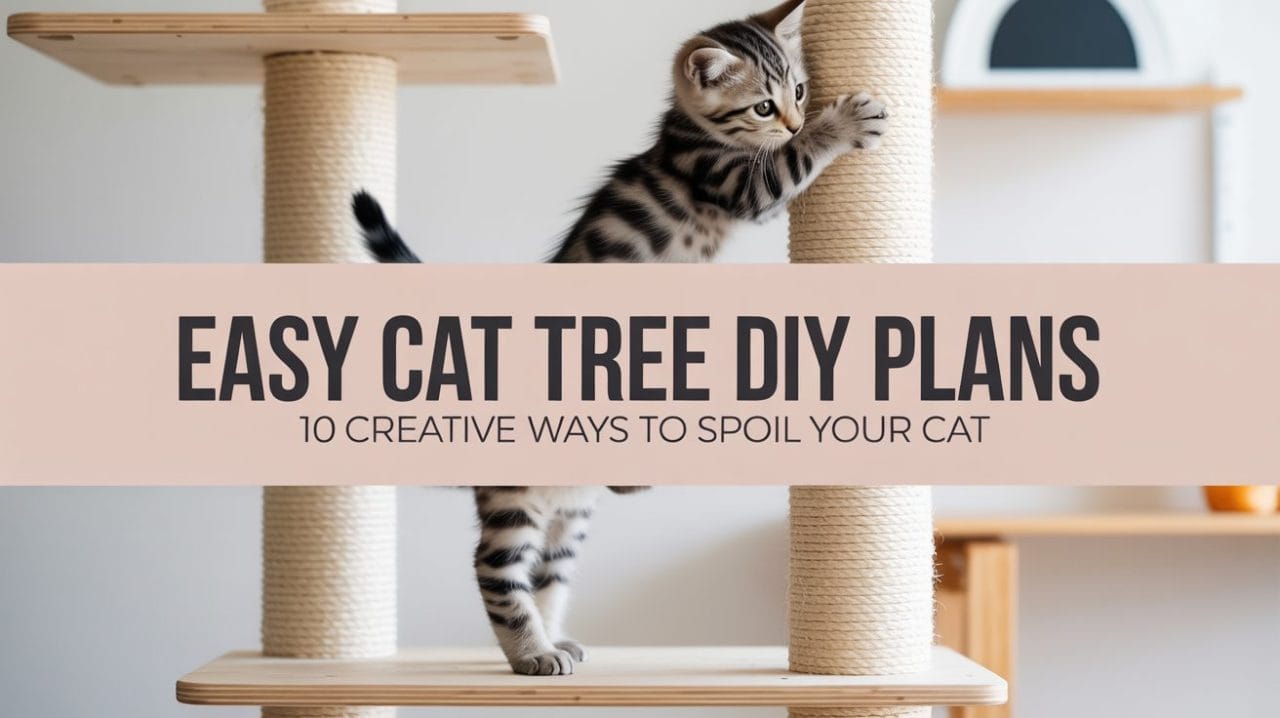 Want a Cool Cat Tree? Try These 10 DIY Ideas