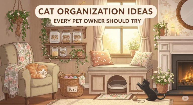 5 Clever Cat Organization Ideas Every Pet Owner Needs