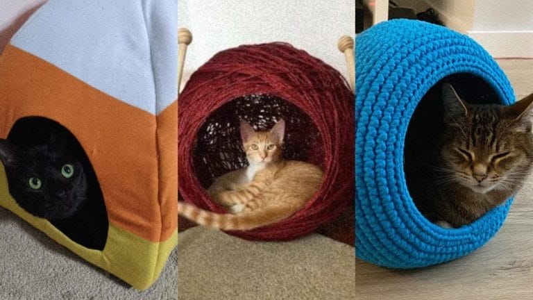7 DIY Cat Caves That Make Store-Bought Beds Look Boring